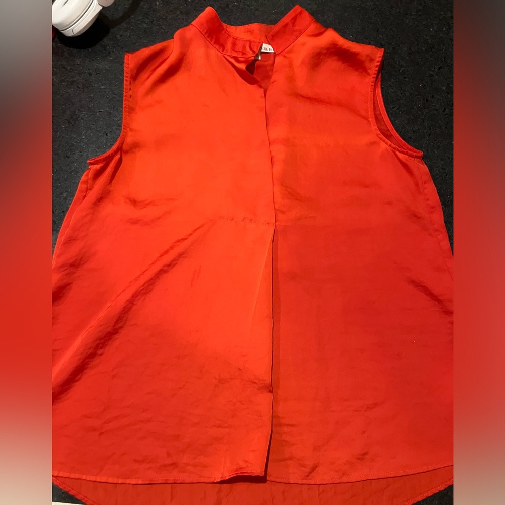 RACHEL Rachel Roy Vibrant Red Blouse